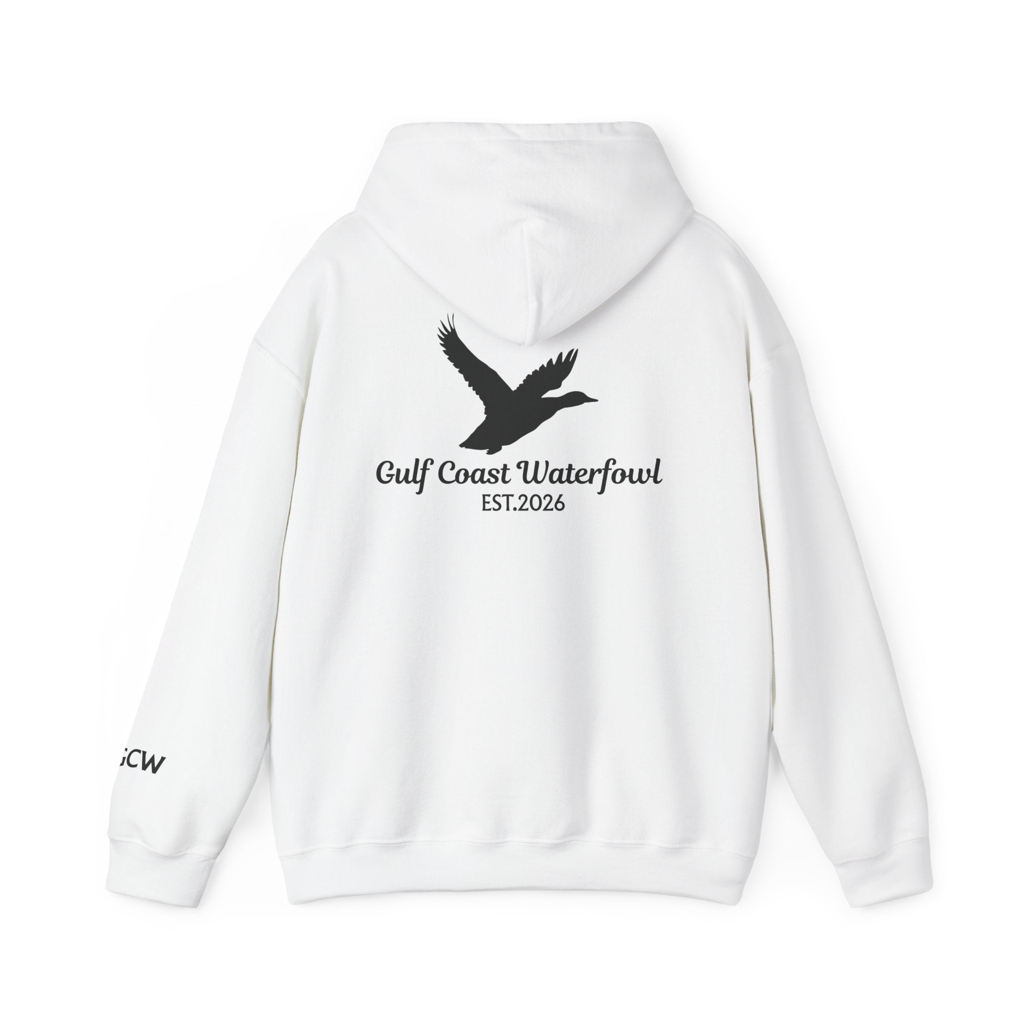 Outdoor Hoodie — GCW Outdoors / Gulf Coast Waterfowl EST. 2026