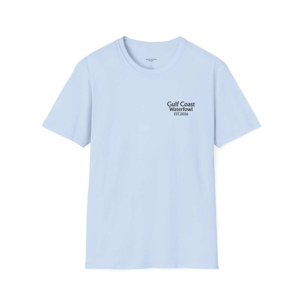 Gulf Coast Waterfowl T-Shirt — Retriever & Mallard Hunting Graphic