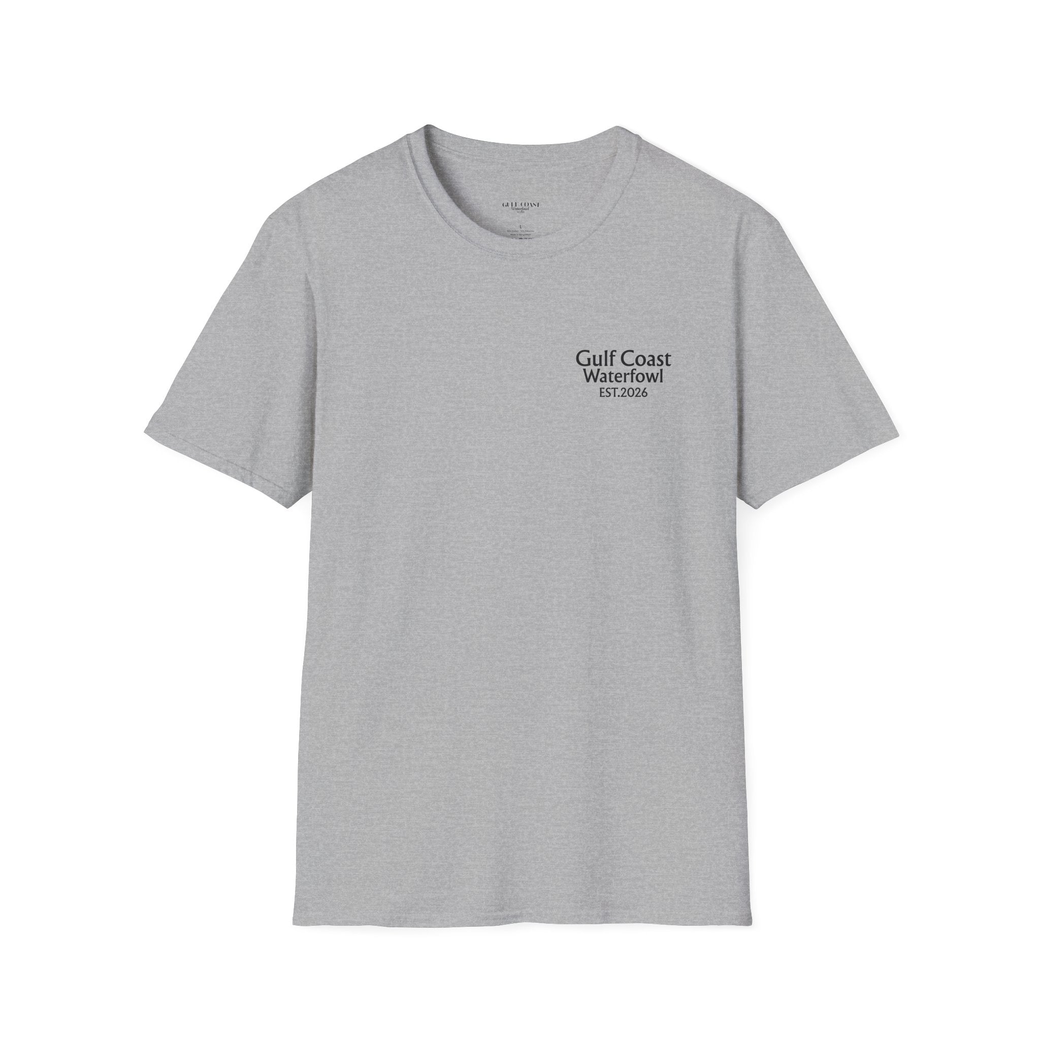 Gulf Coast Waterfowl T-Shirt — Retriever & Mallard Hunting Graphic