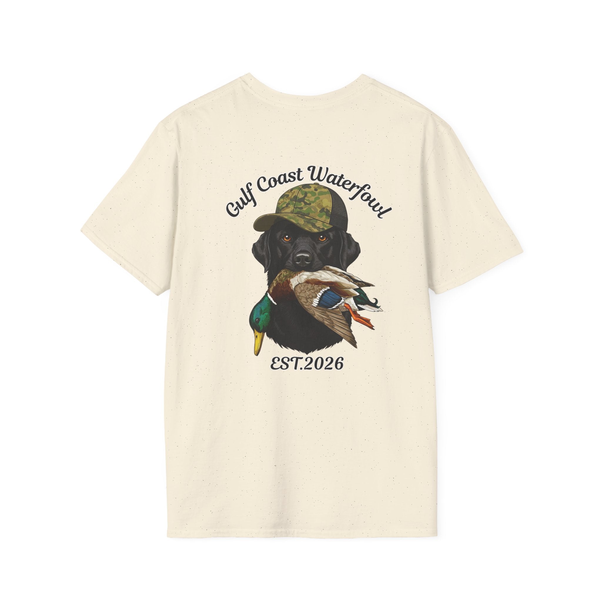 Gulf Coast Waterfowl T-Shirt — Retriever & Mallard Hunting Graphic