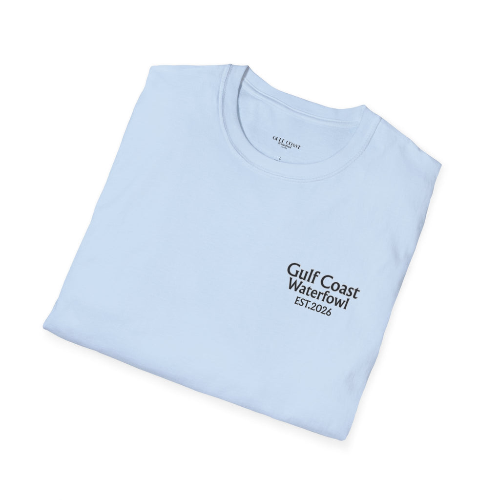 Gulf Coast Waterfowl T-Shirt — Retriever & Mallard Hunting Graphic