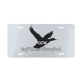 Vanity Plate - Gulf Coast Waterfowl Flying Duck Aluminum License Plate