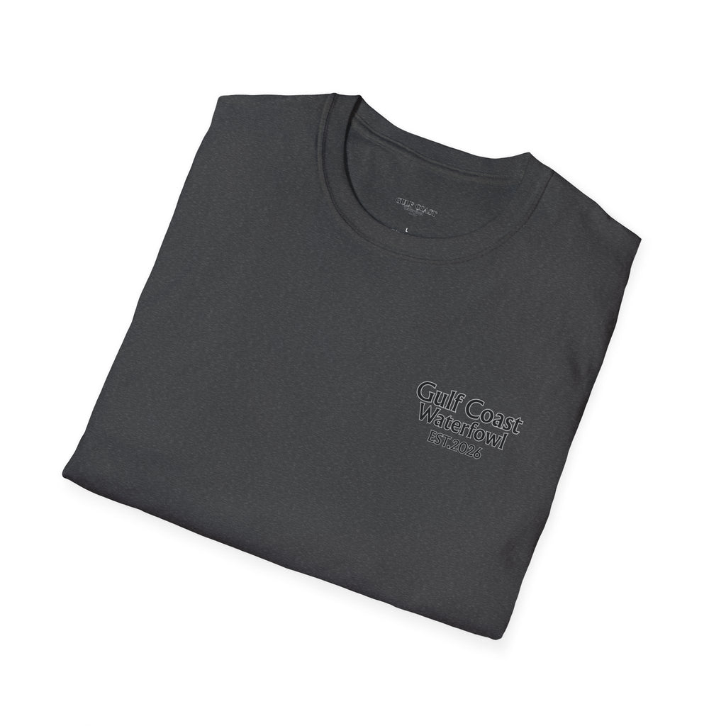 Gulf Coast Waterfowl T-Shirt — Retriever & Mallard Hunting Graphic