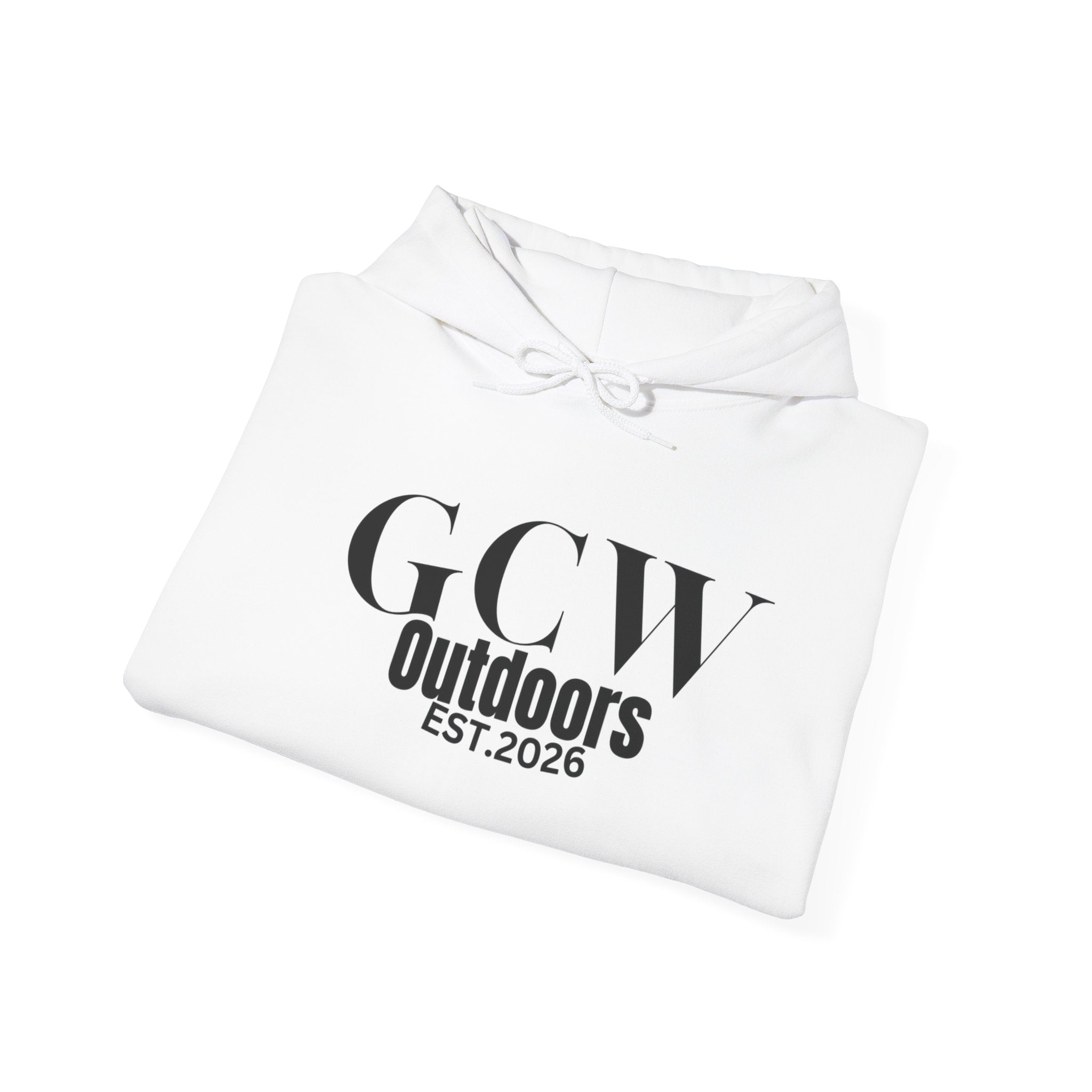 Outdoor Hoodie — GCW Outdoors / Gulf Coast Waterfowl EST. 2026