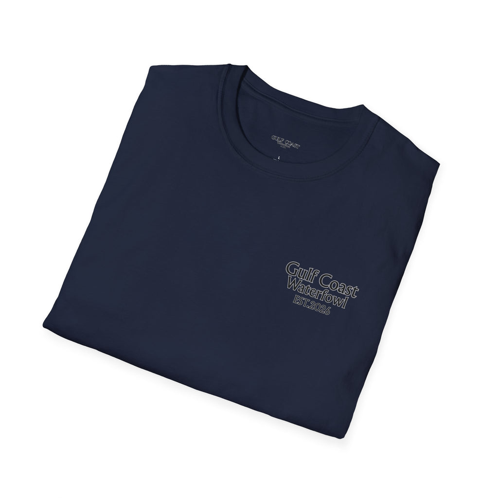 Gulf Coast Waterfowl T-Shirt — Retriever & Mallard Hunting Graphic