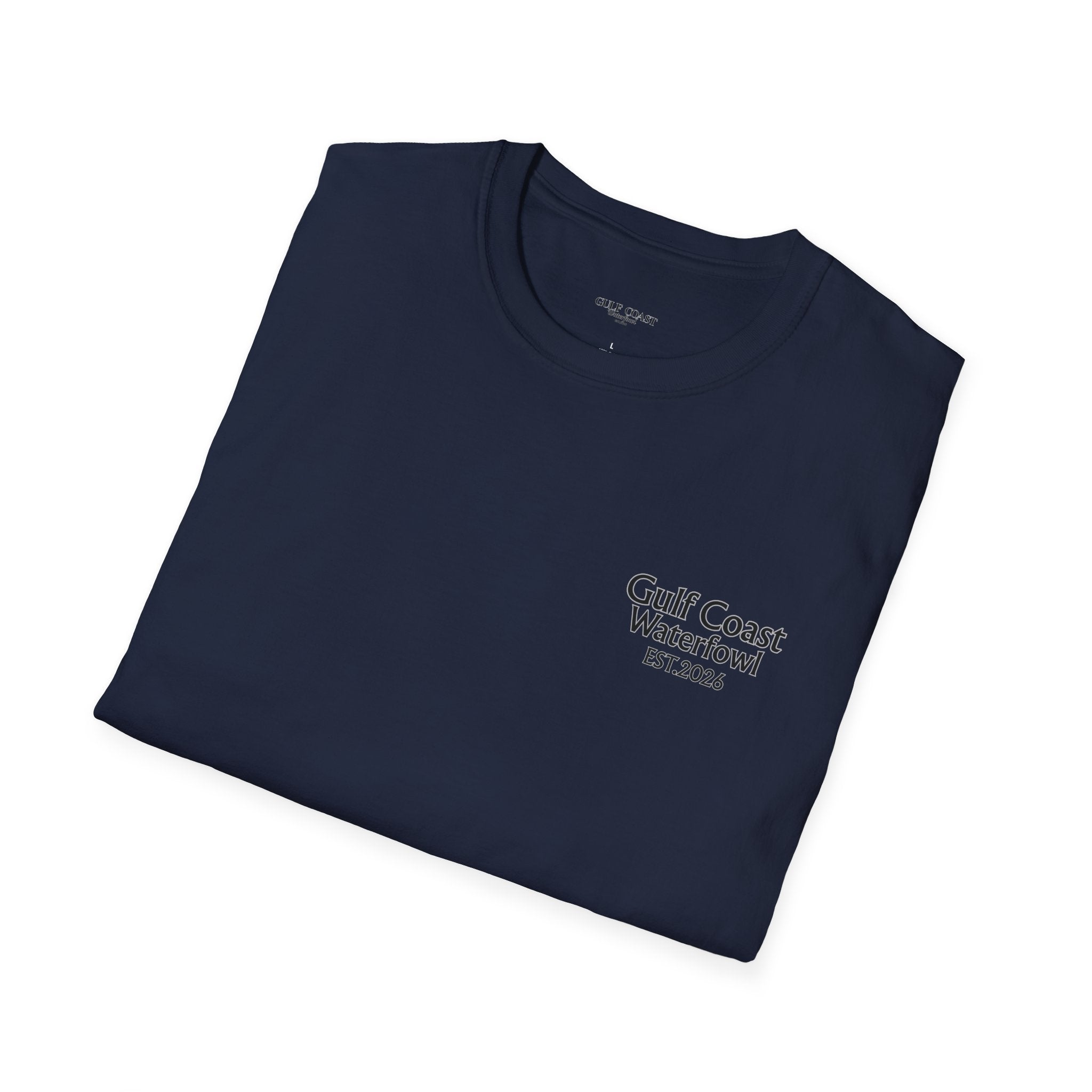 Gulf Coast Waterfowl T-Shirt — Retriever & Mallard Hunting Graphic