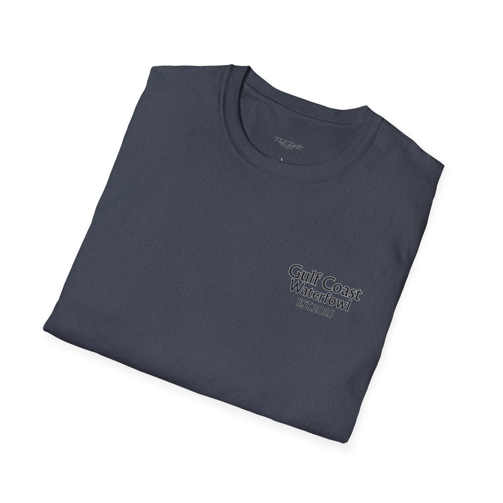 Gulf Coast Waterfowl T-Shirt — Retriever & Mallard Hunting Graphic