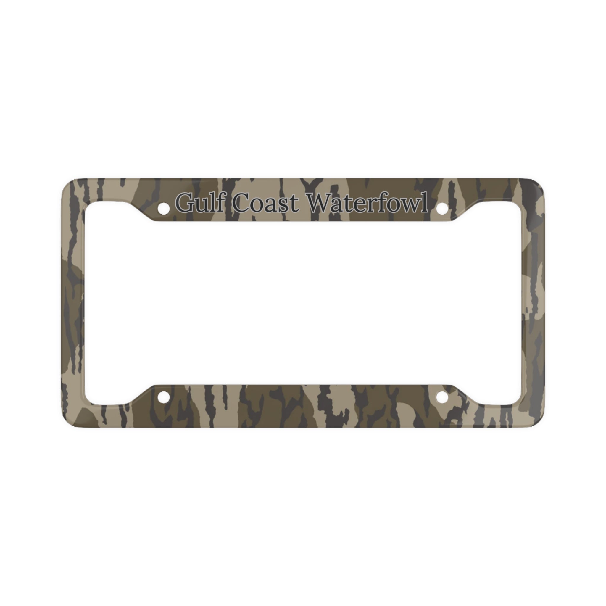 License Plate Frame  "Jesus Saves" Gulf Coast Waterfowl