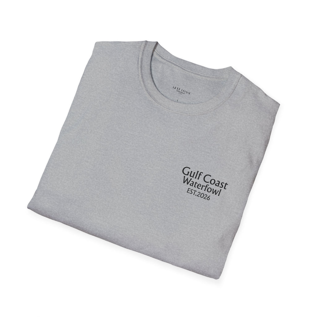 Gulf Coast Waterfowl T-Shirt — Retriever & Mallard Hunting Graphic