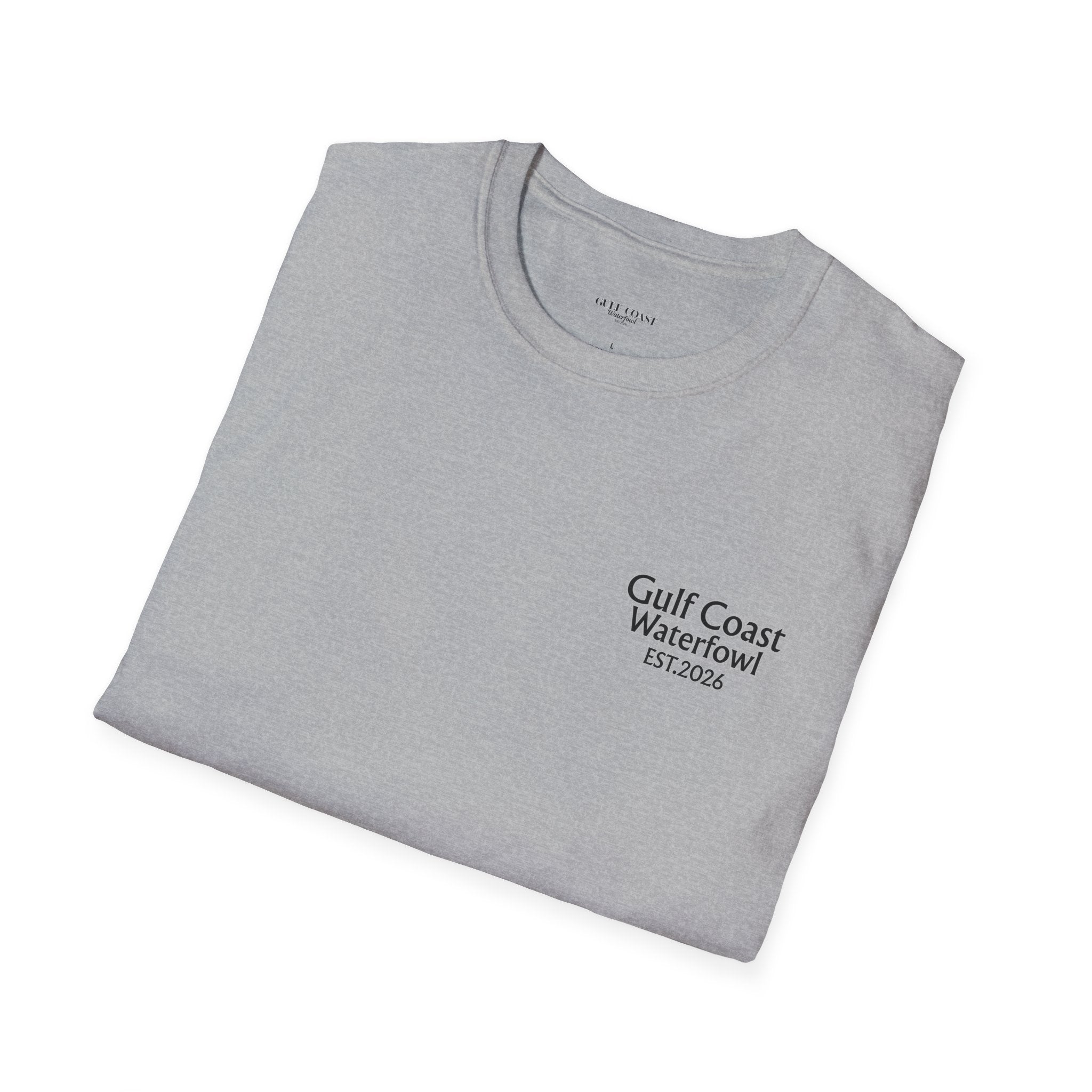 Gulf Coast Waterfowl T-Shirt — Retriever & Mallard Hunting Graphic