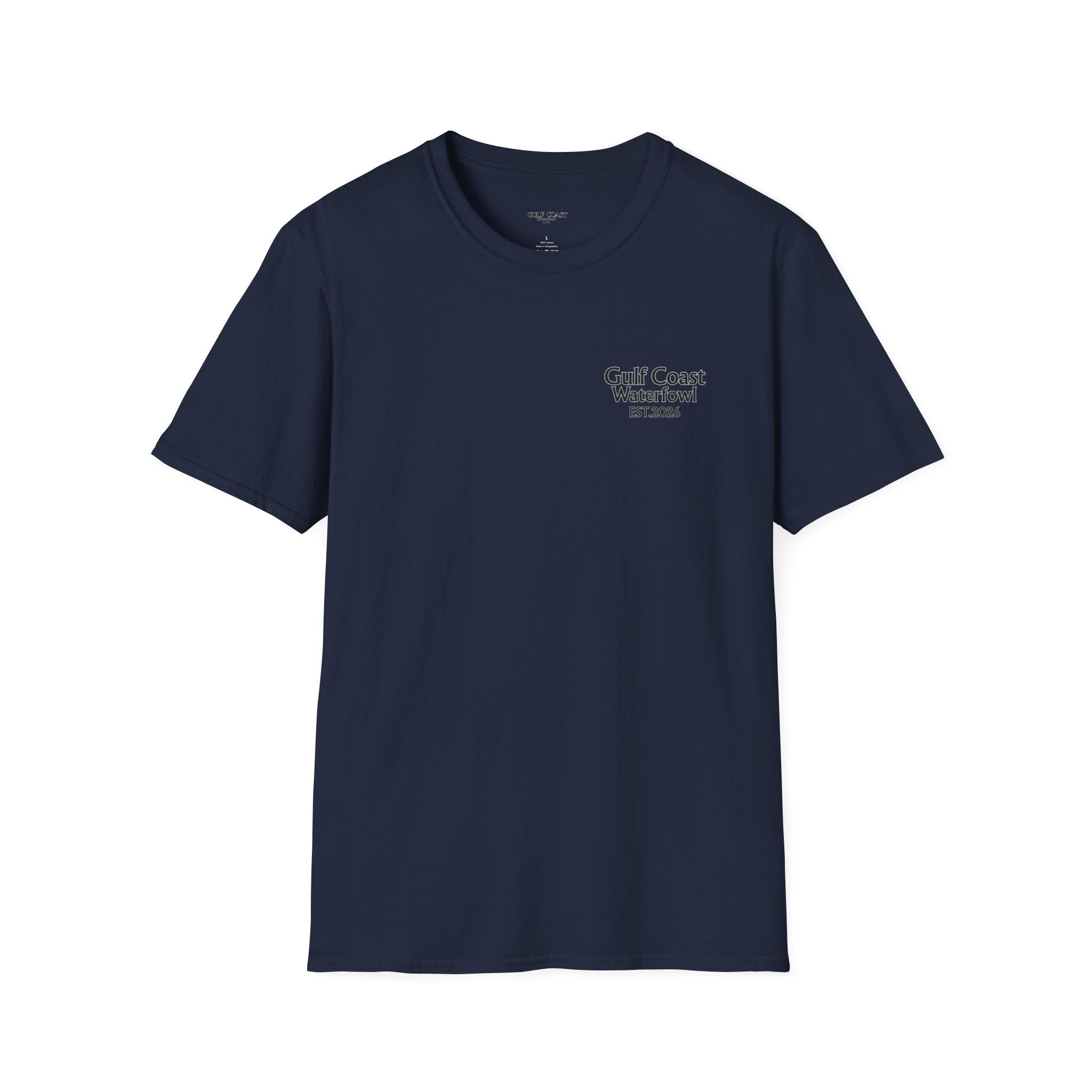 Gulf Coast Waterfowl T-Shirt — Retriever & Mallard Hunting Graphic