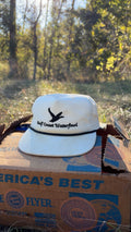creme Gulf Coast Waterfowl rope hat